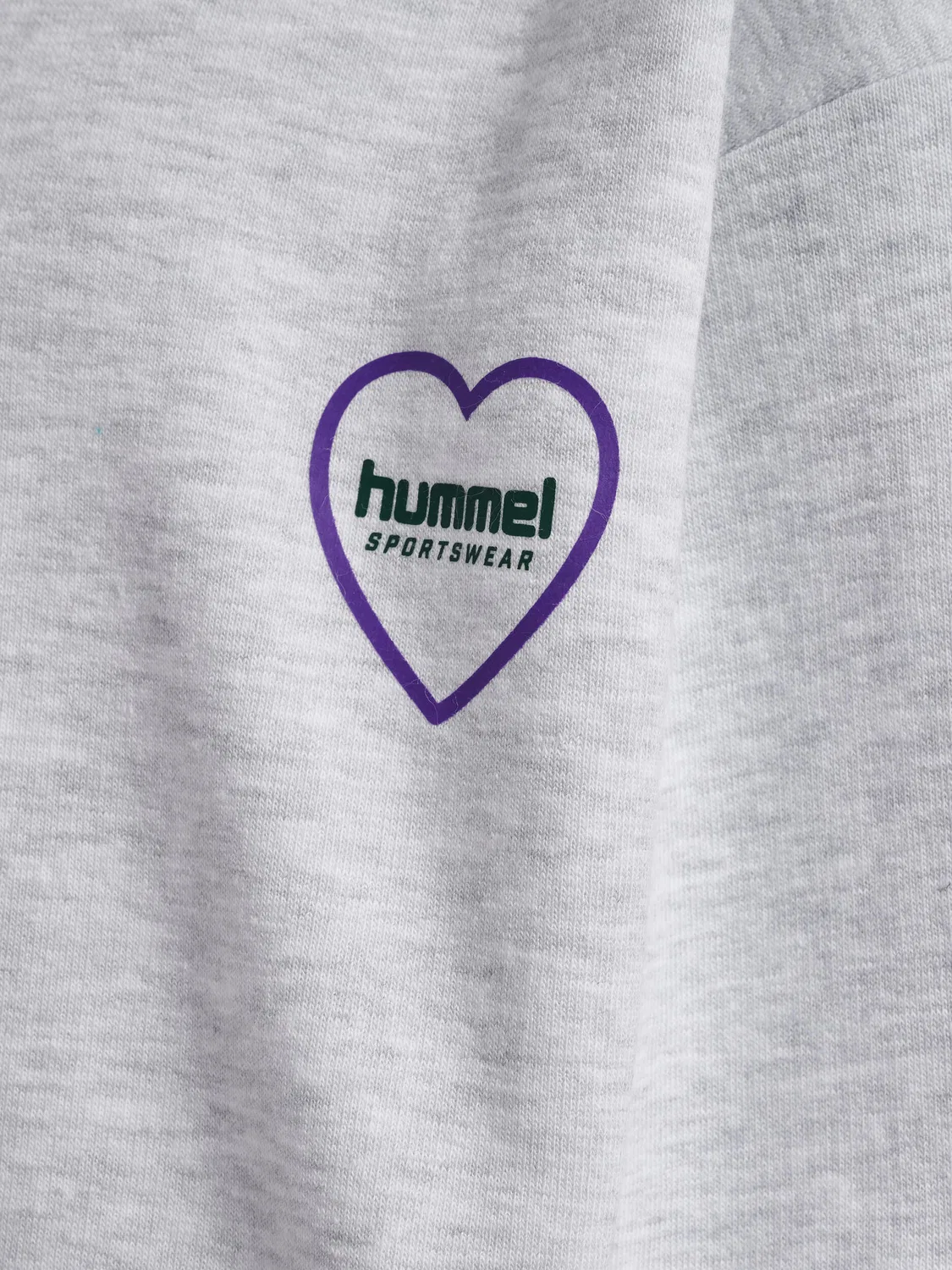 Детское худи с капюшоном Hmljr Loose Hummel, Grau Hellgrau — фото 3