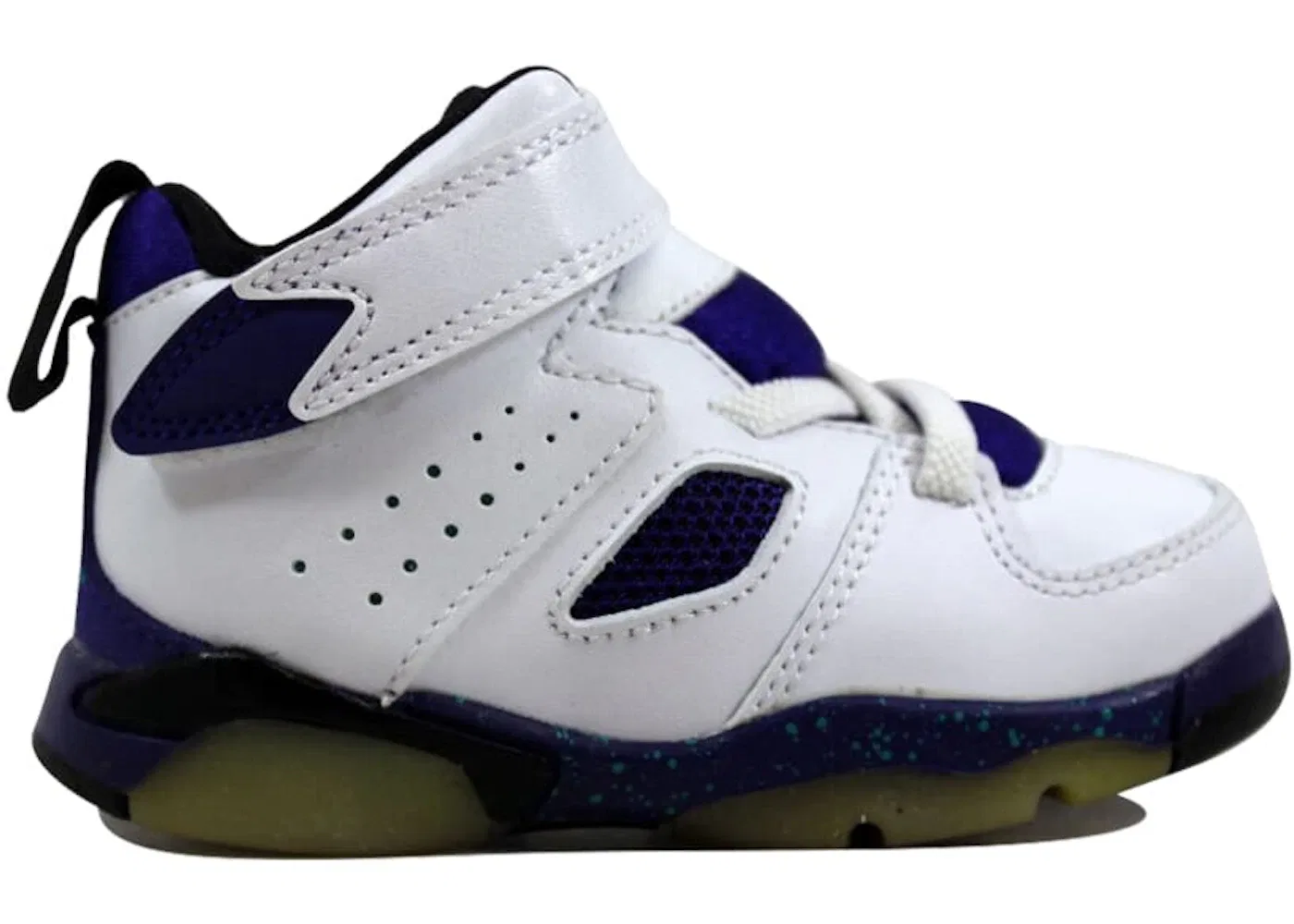 Детские кроссовки Lifestyle Jordan FLTCLB '91 Jordan, White/New Emerald Grape Ice