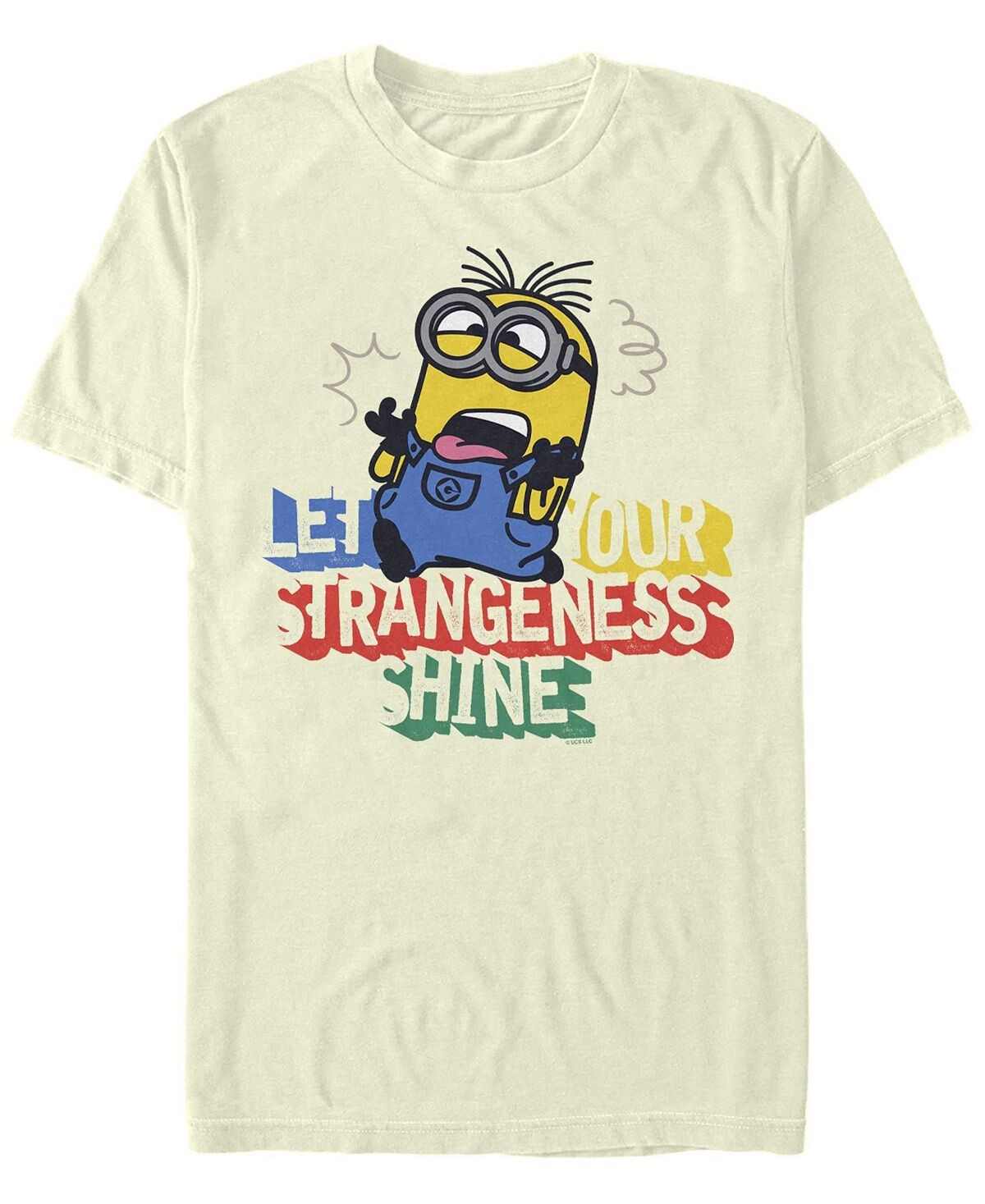 

Мужская футболка с коротким рукавом minions strangeness shine Fifth Sun, Серый, Мужская футболка с коротким рукавом minions strangeness shine Fifth Sun