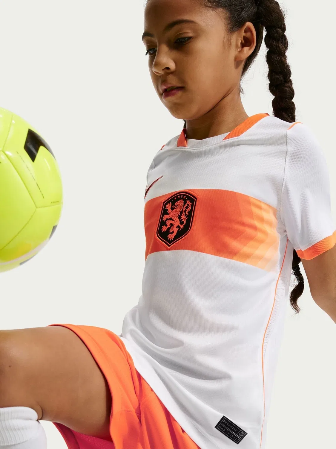 Футбольная футболка Netherlands 2026 Nike, белый — фото 4