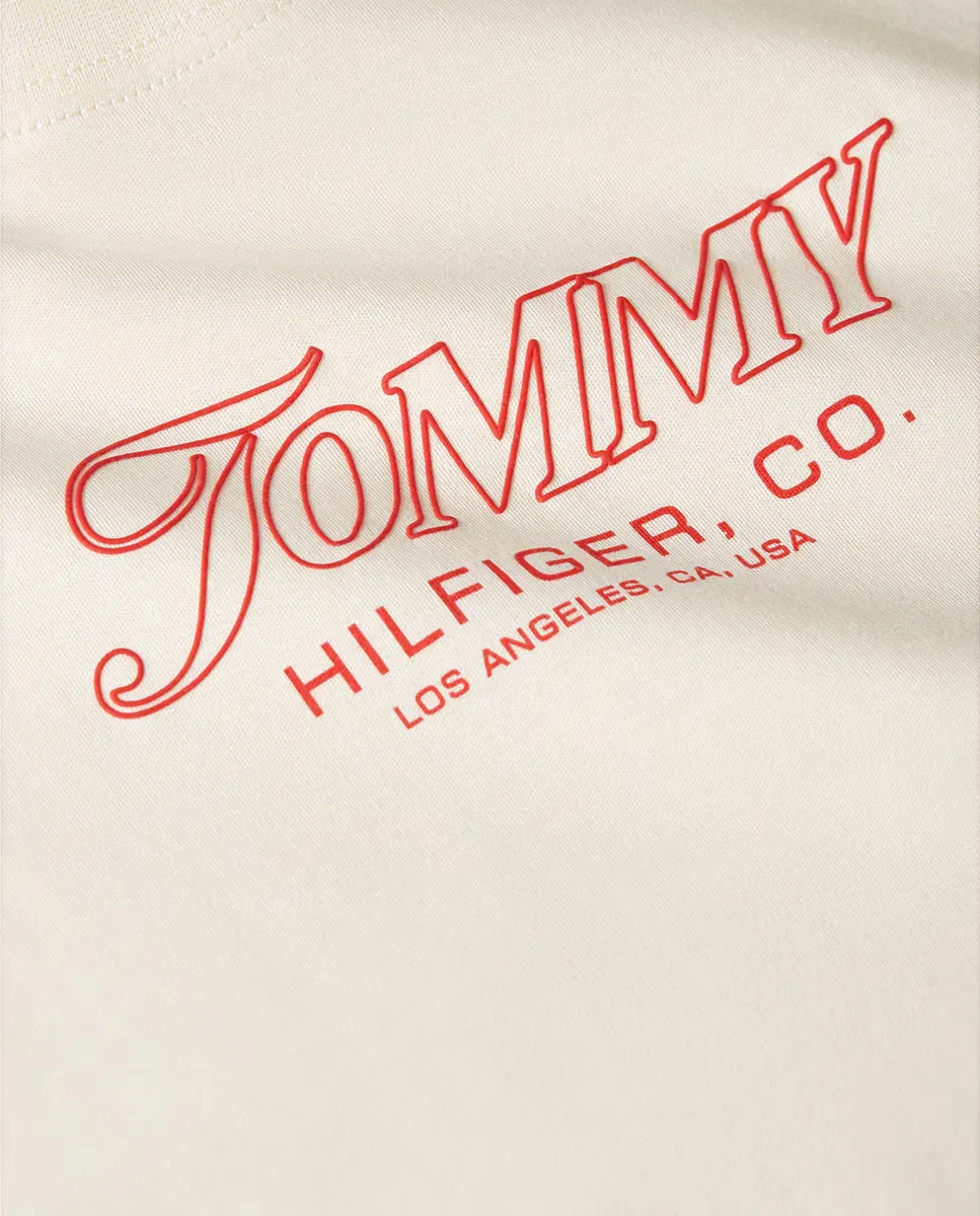Женская футболка с коротким рукавом Tommy Hilfiger, Crudo — фото 4