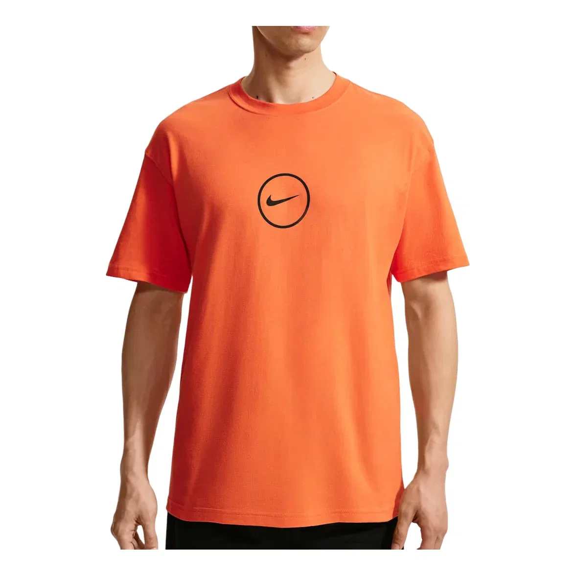 Мужская футболка с коротким рукавом Turf Orange Nike, оранжевый