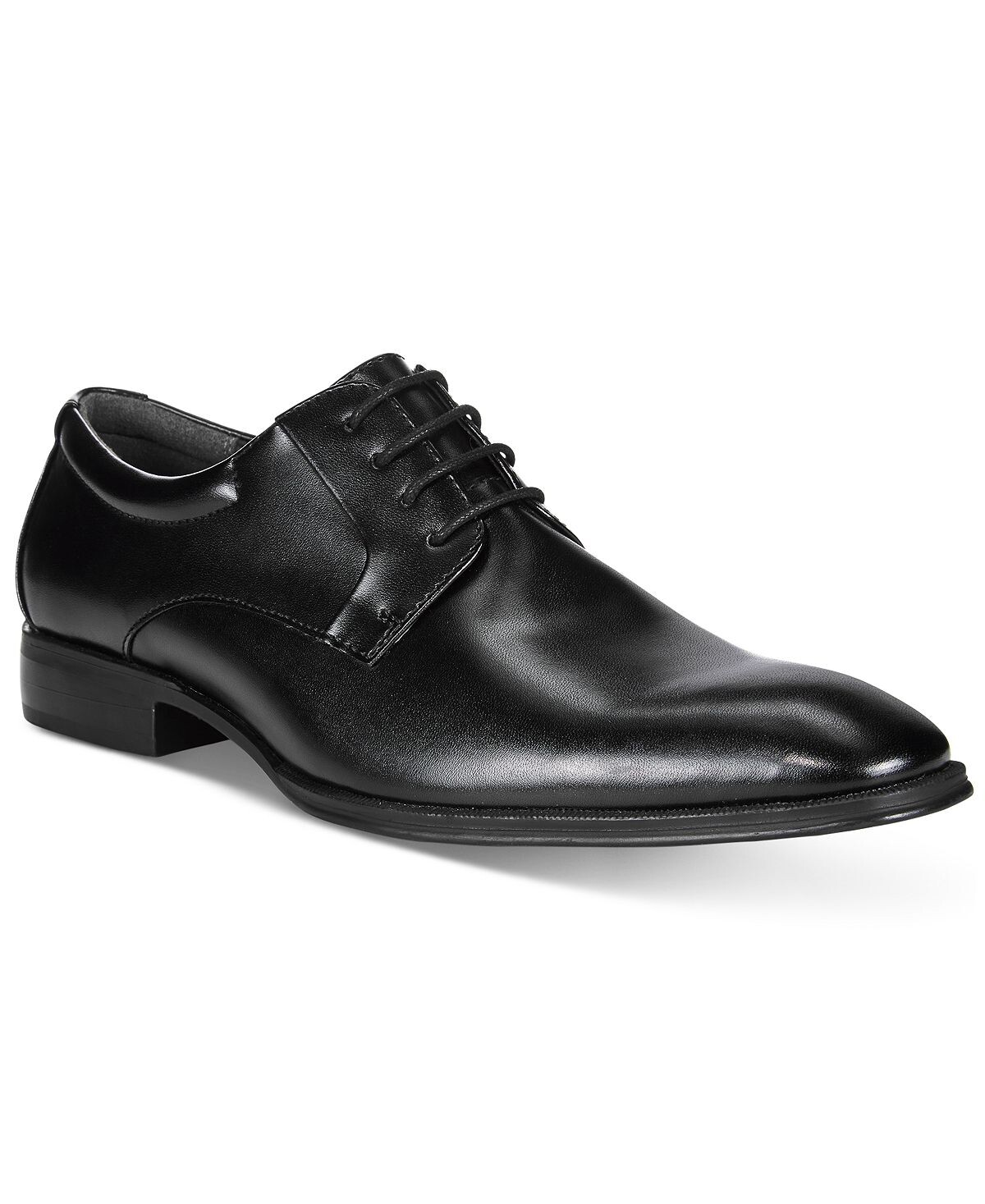 

Мужские дерби andrew plain toe, созданные для macy's Alfani, черный