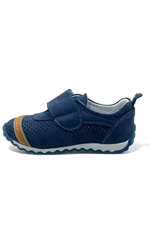 Детские туфли для мальчиков с ортопедической стелькой Perlina, Navy Blue — фото 4