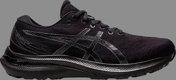 

Кроссовки gel kayano 29 gs 'triple black' Asics, черный