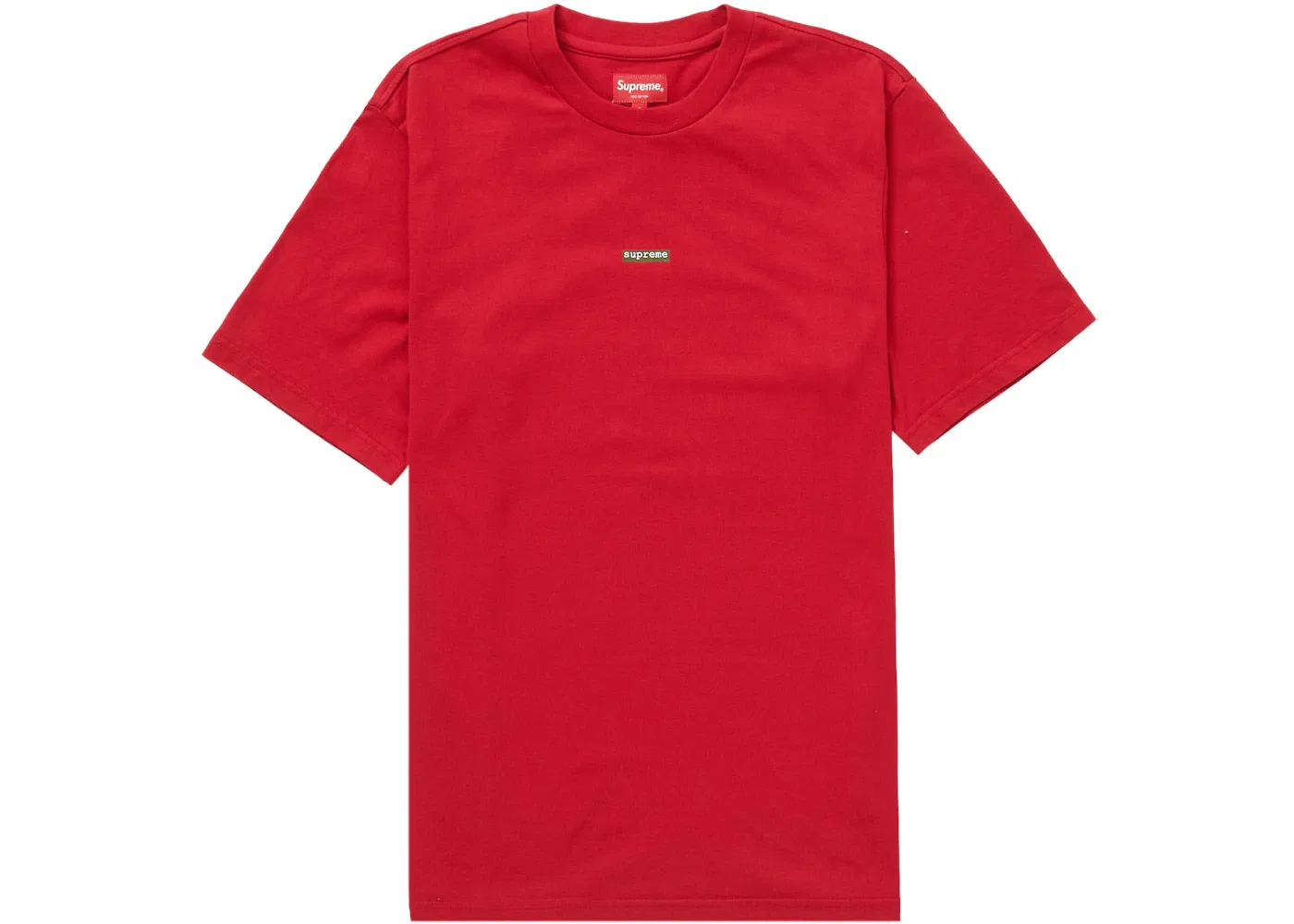 Мужская футболка с принтом Supreme Typewriter S/S Top, Red
