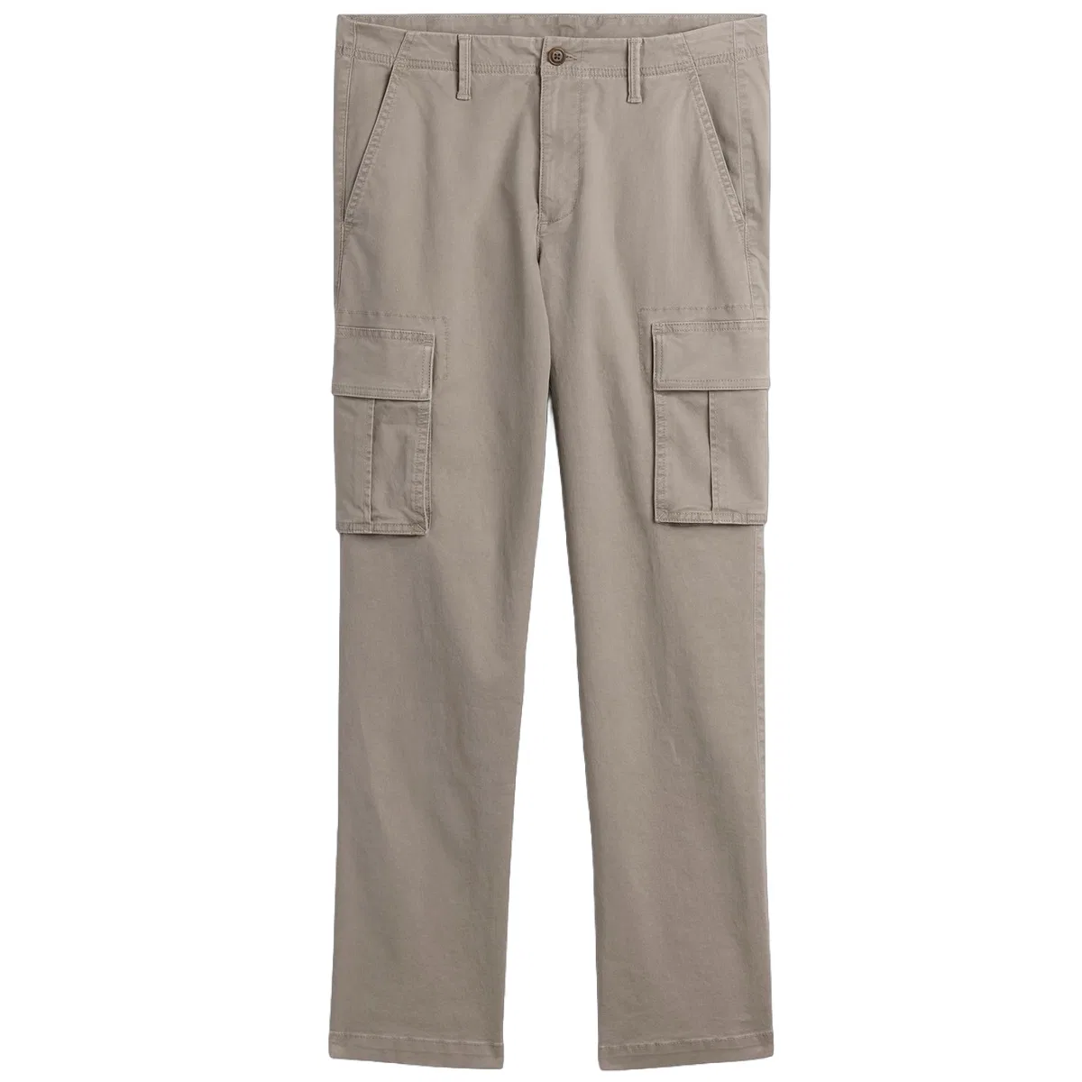 Мужские повседневные брюки прямого кроя Light Khaki, GAP