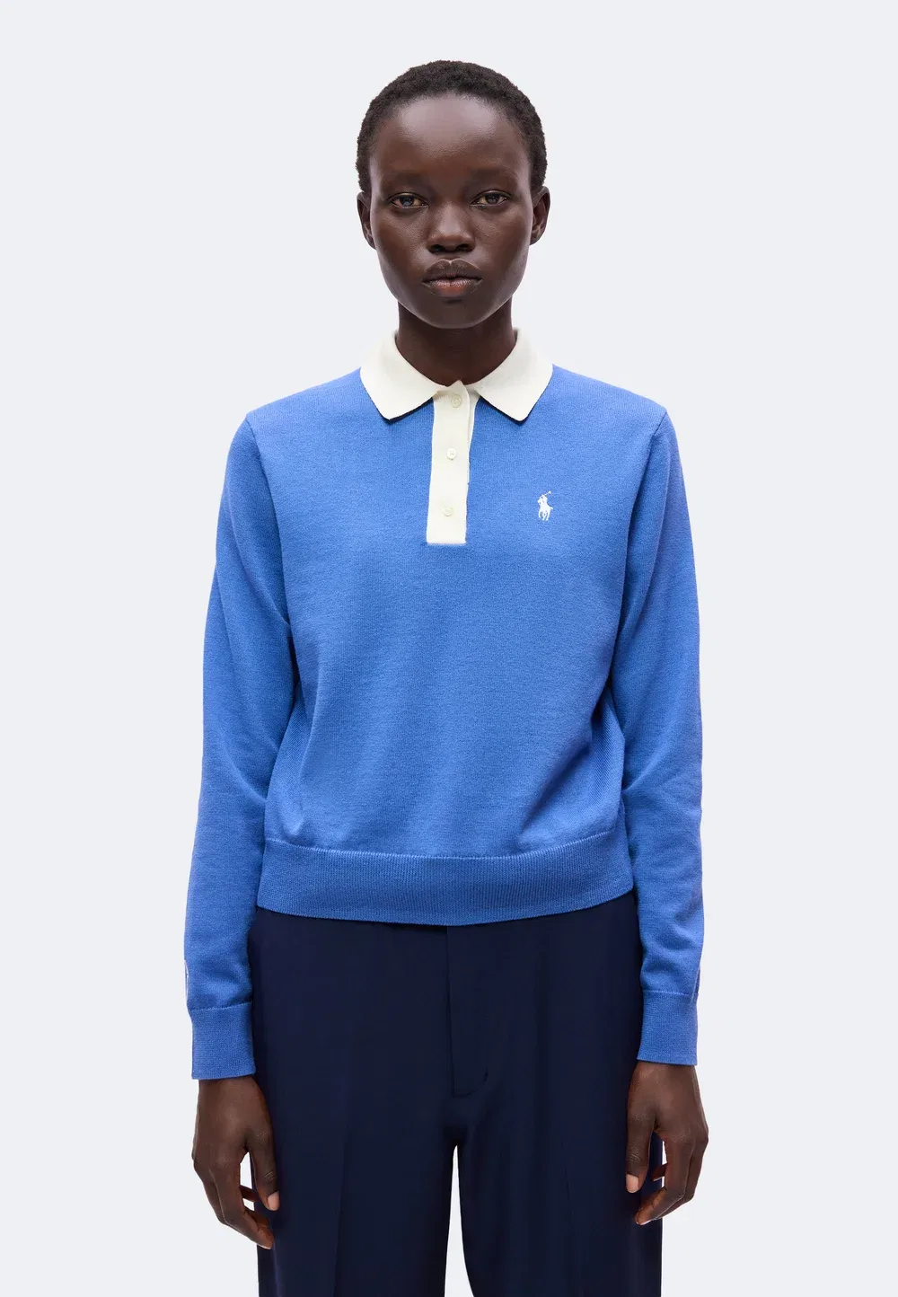 Свитер с длинным рукавом Polo Ralph Lauren, Modern Royal/White Splash