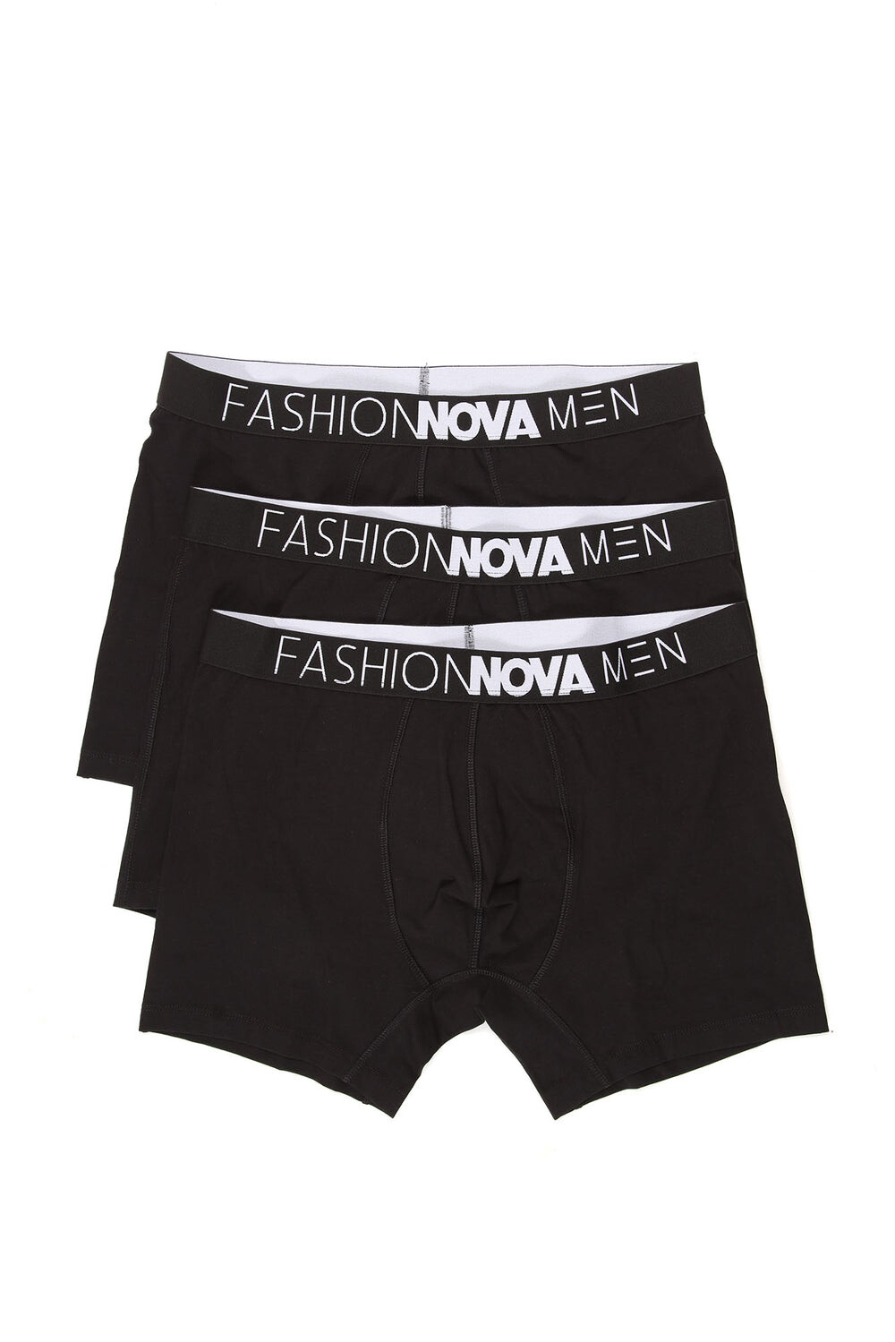 

Боксеры Fashion Nova FNBRIEFS3PK, черный