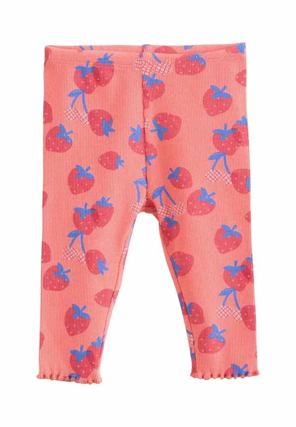 Комплект: брюки и топ с принтом Regular fit - and set piece - leggings - trousers Next Red Strawberry, красный — фото 3