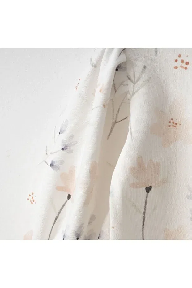 Детский комбинезон для девочек с принтом Lavinia Floral Watermelon Sleeve Minimus, Ecru Floral — фото 3