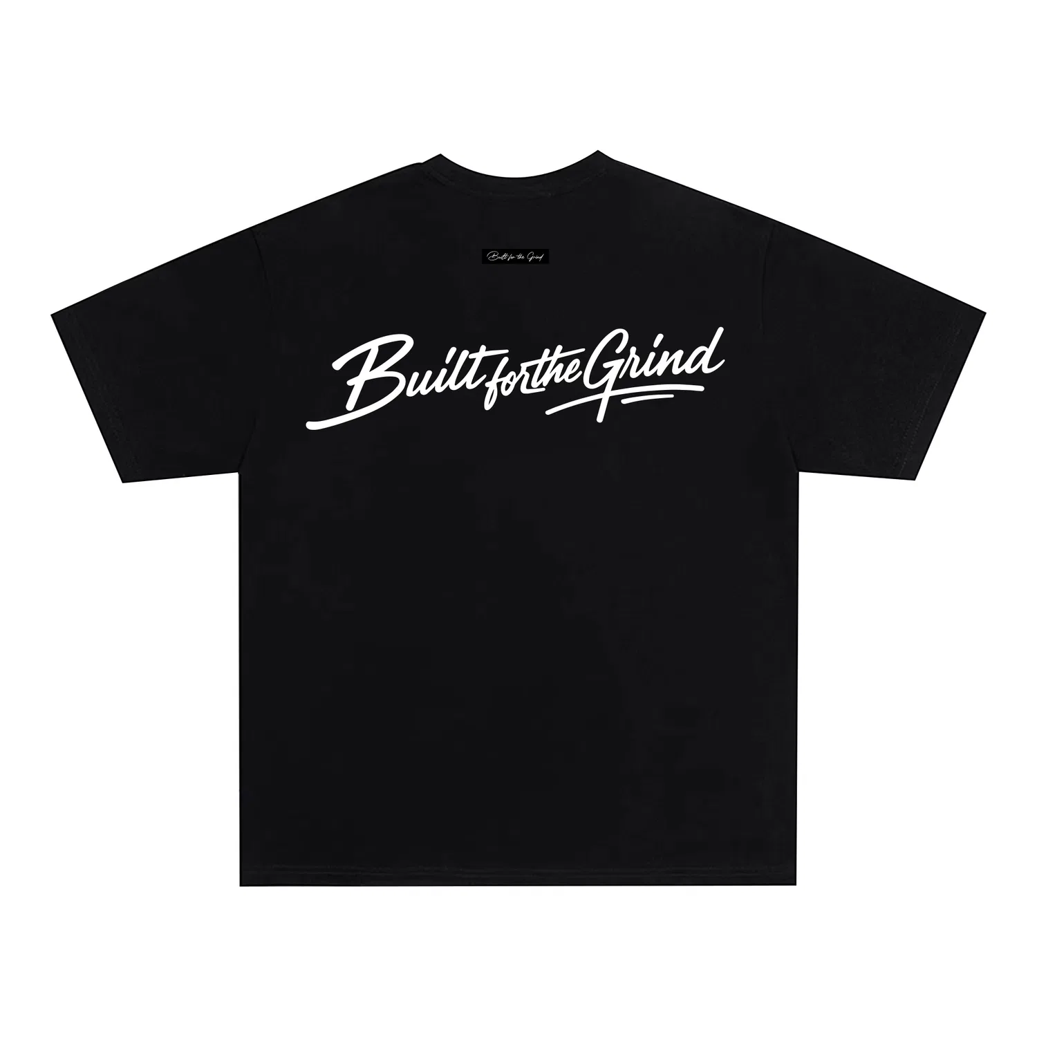 Детская футболка белая с круглым вырезом Unisex Crew Neck Thin Heavyweight MUSCLETECH — фото 3