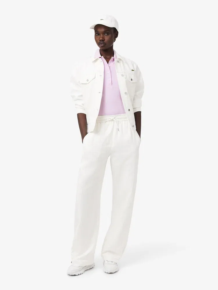 Футболка LACOSTE Pink Slim Fit — фото 4