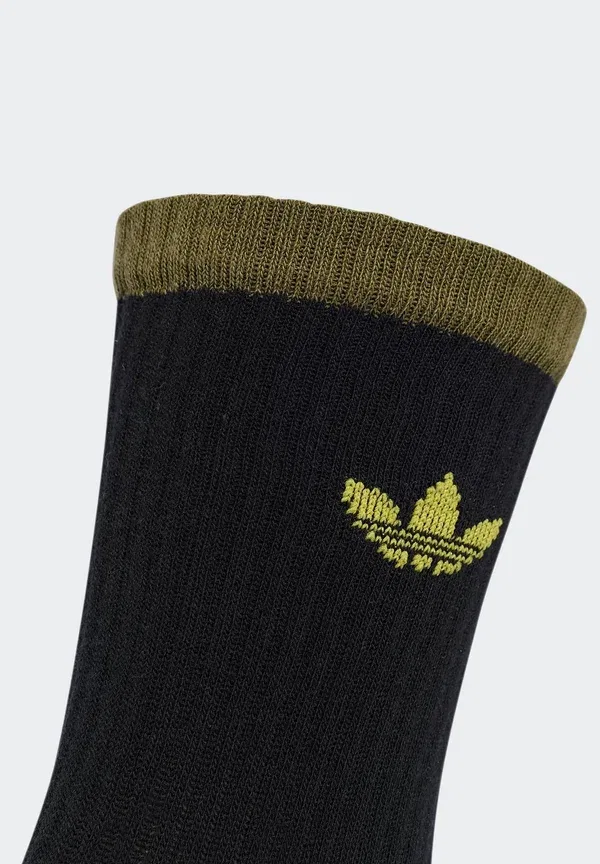 Носки для скейтбординга, 2 пары, унисекс - носки Adidas Originals, белый/черный — фото 3