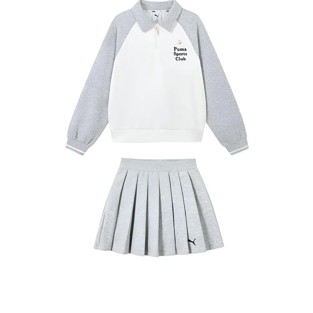 Детский комплект для девочек с пиджаком PUMA, Gray White Tone 00321