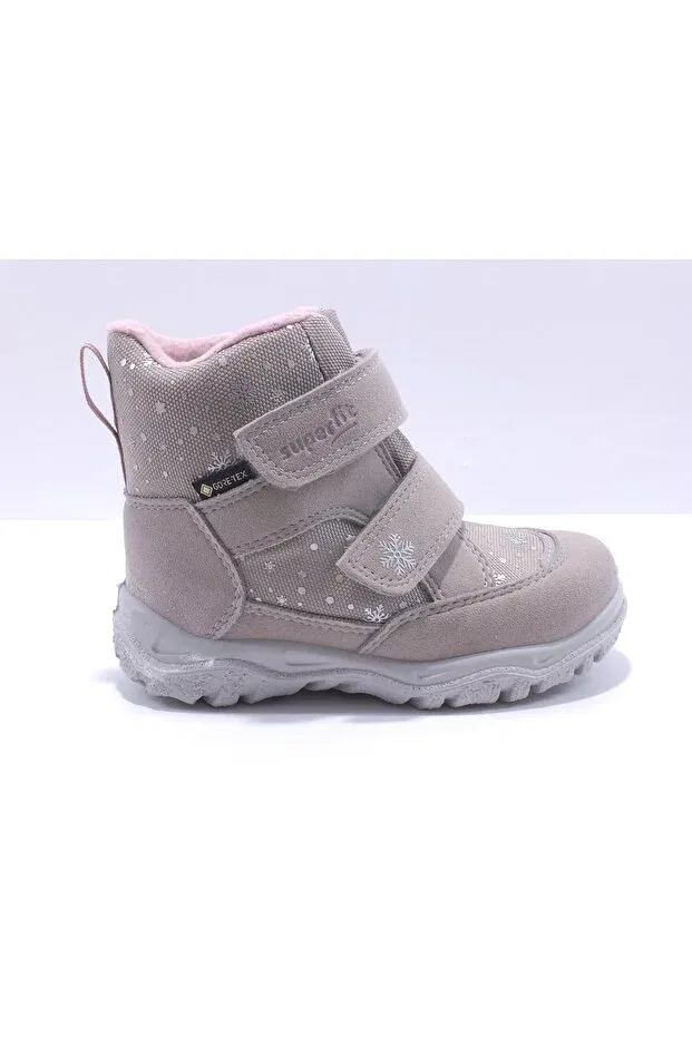 Детские ботинки для девочек водостойкие с принтом Superfit, Beige