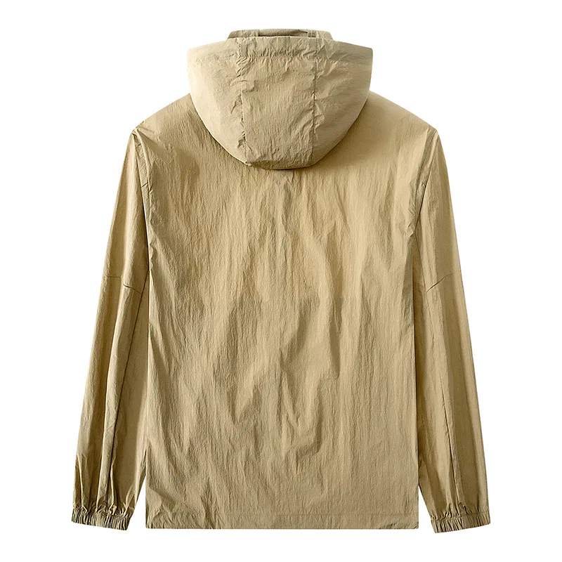 Детская ветровка с капюшоном из футера Jeep Ice Peak Sun Protection Collection, Camel
