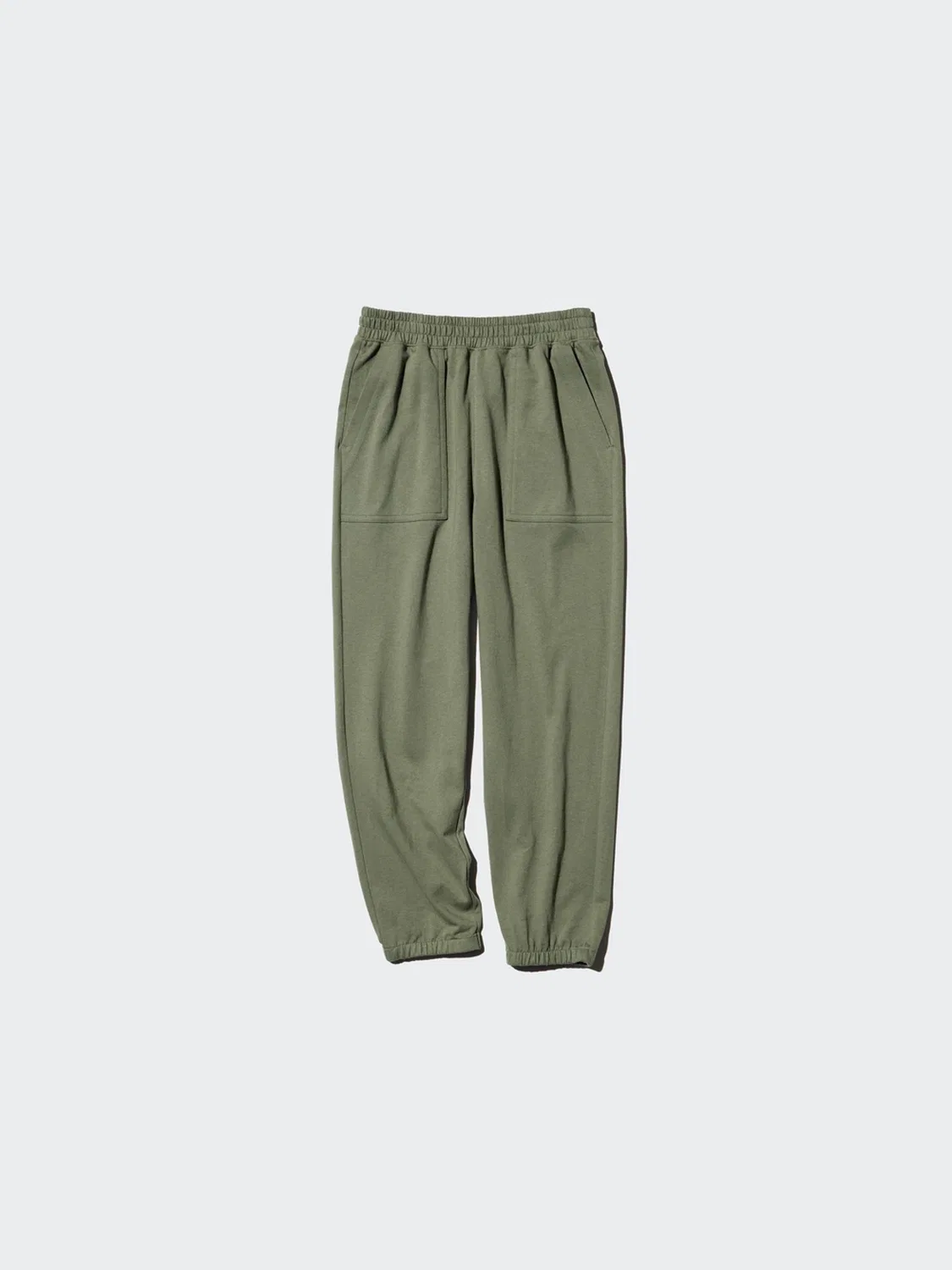 Детские спортивные брюки на резинке Uniqlo, темно-бежевый — фото 2