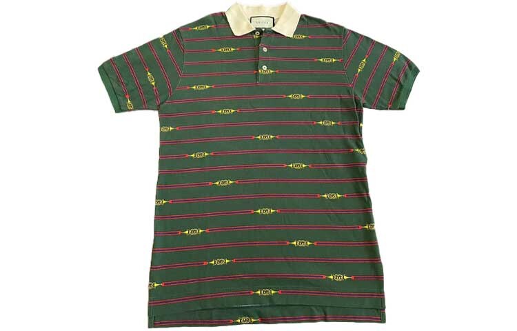 

Рубашка поло мужская зеленая Gucci, зеленый