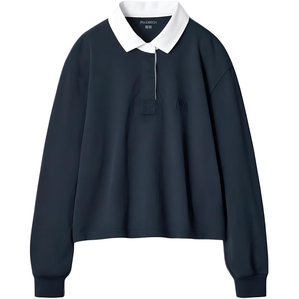 

UNIQLO Джей даблъю андерсон поло женская marine blue