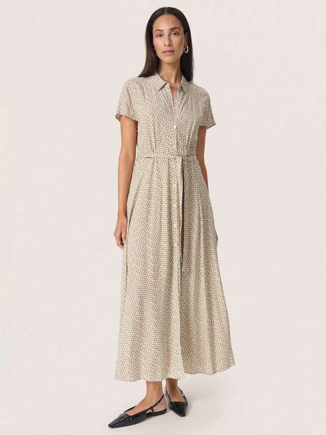 

Макси-платье arjana в горошек Soaked In Luxury, цвет Khaki/White