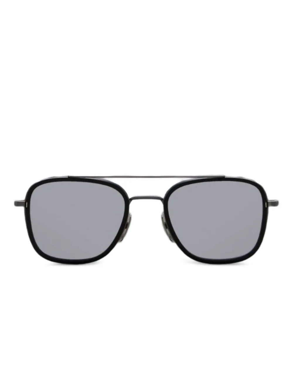 

Солнцезащитные очки в квадратной оправе Thom Browne, черный