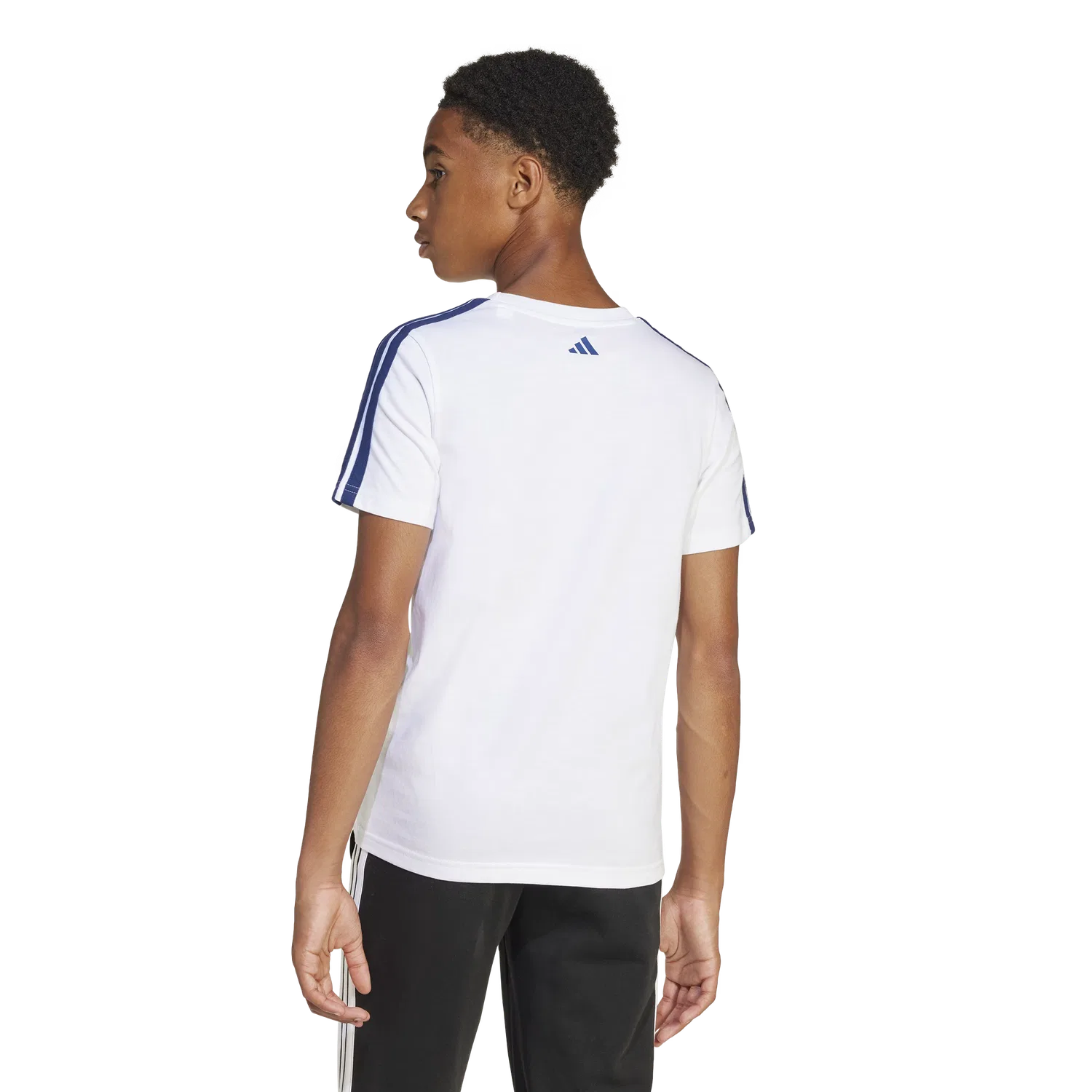 Детская футболка с коротким рукавом Adidas, белый — фото 2