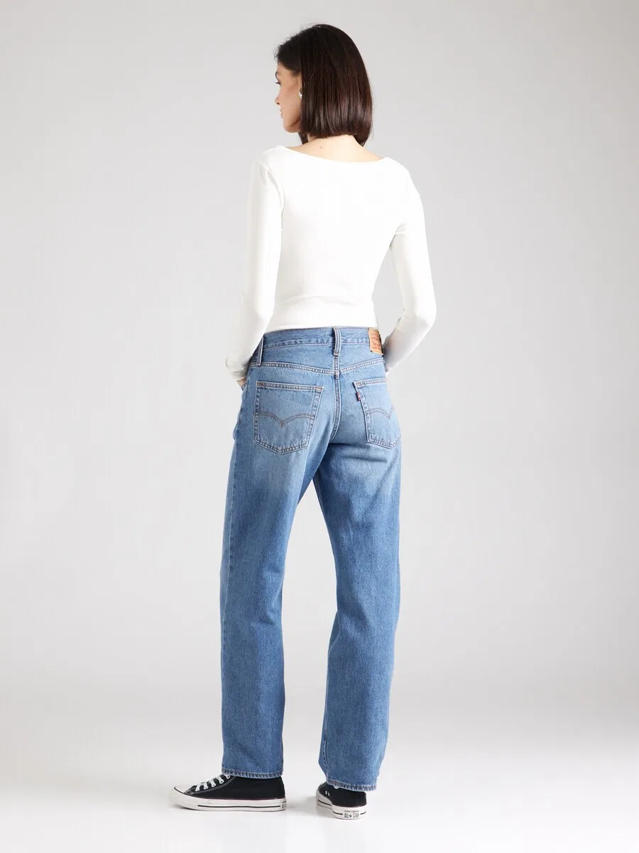 Джинсы LEVI'S Baggy Jeans '94' синего цвета — фото 4