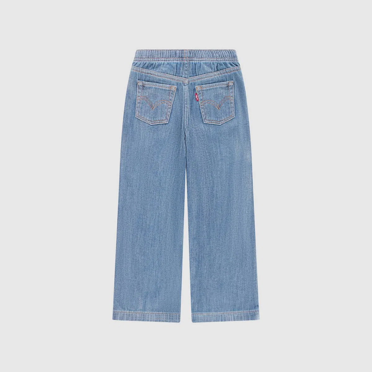 Свободные джинсы с высокой посадкой для девочек 4-6 лет Levi's, Canyon Dream - Medium Wash — фото 2