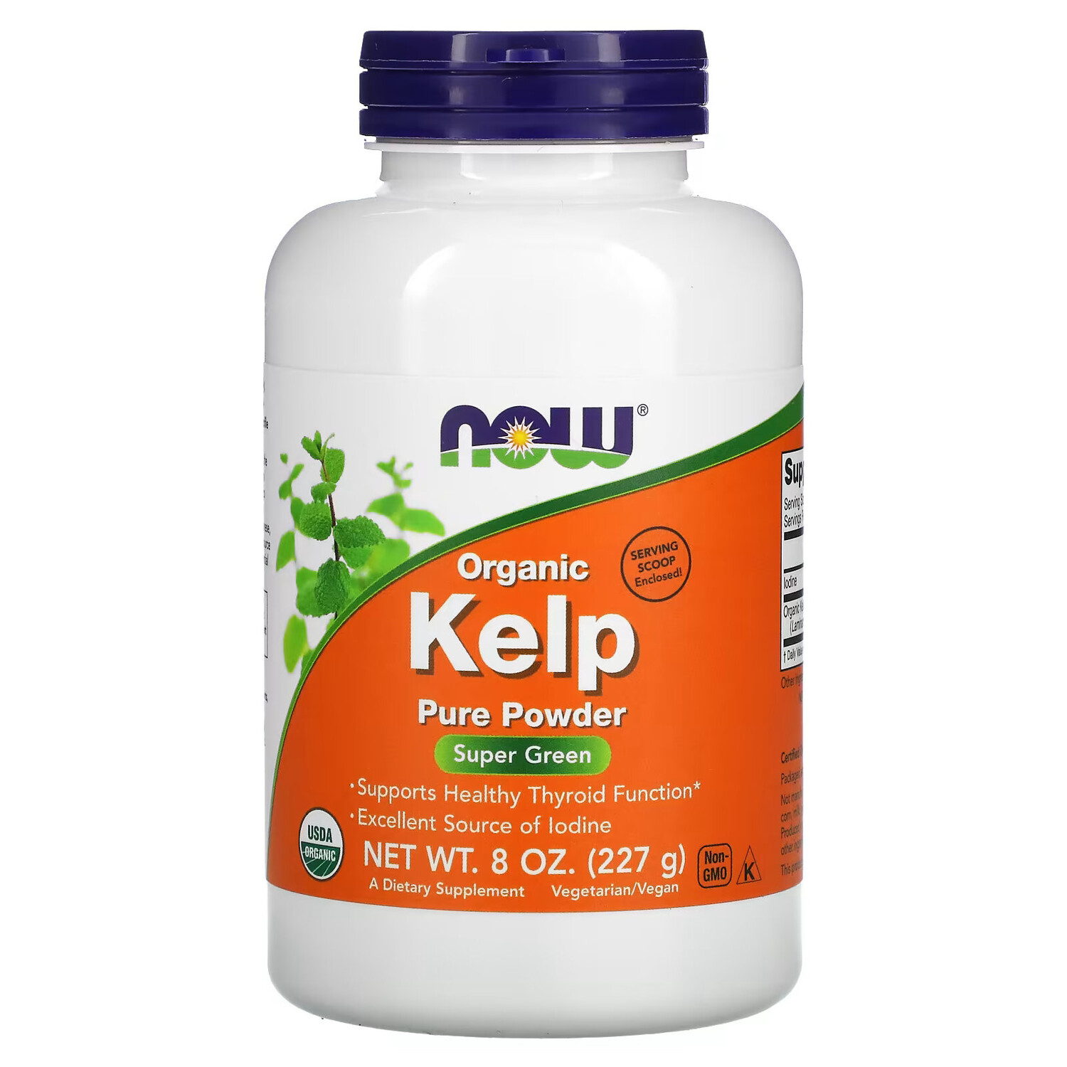 

NOW Foods, Органическая ламинария, чистый порошок, 227 г