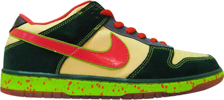 

Кроссовки Nike Dunk Low Premium SB 'Mosquito', зеленый