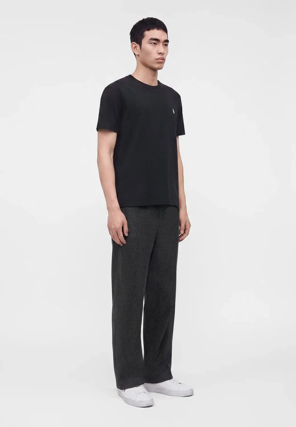 Простая футболка Polo Ralph Lauren, Black — фото 4