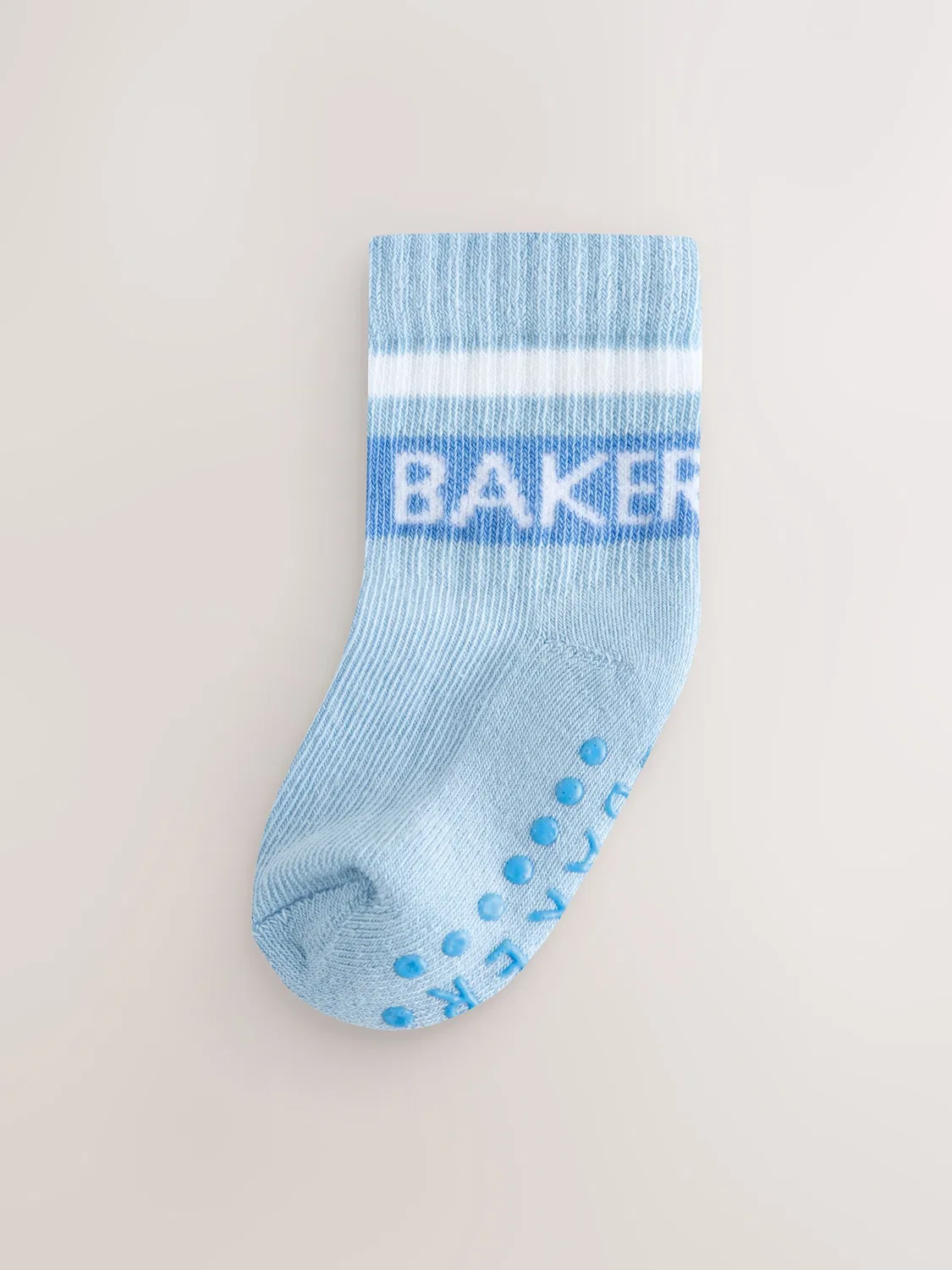 Носки детские Gripper 3 пары Baker by Ted Baker, мультиколор — фото 3