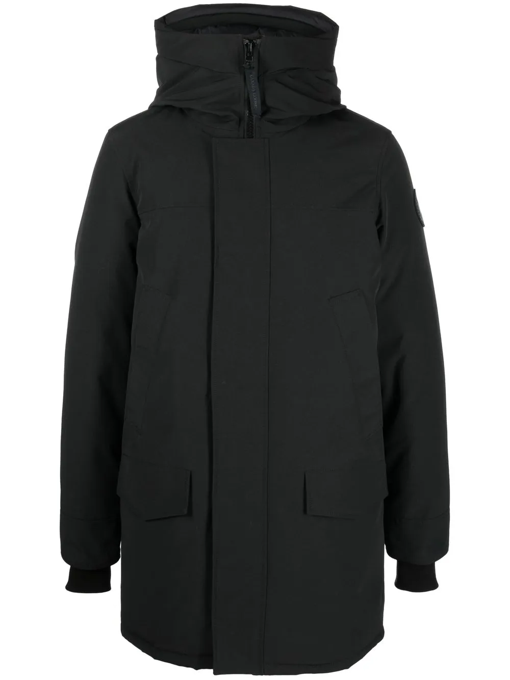

Пуховик Langford с капюшоном Canada Goose, черный