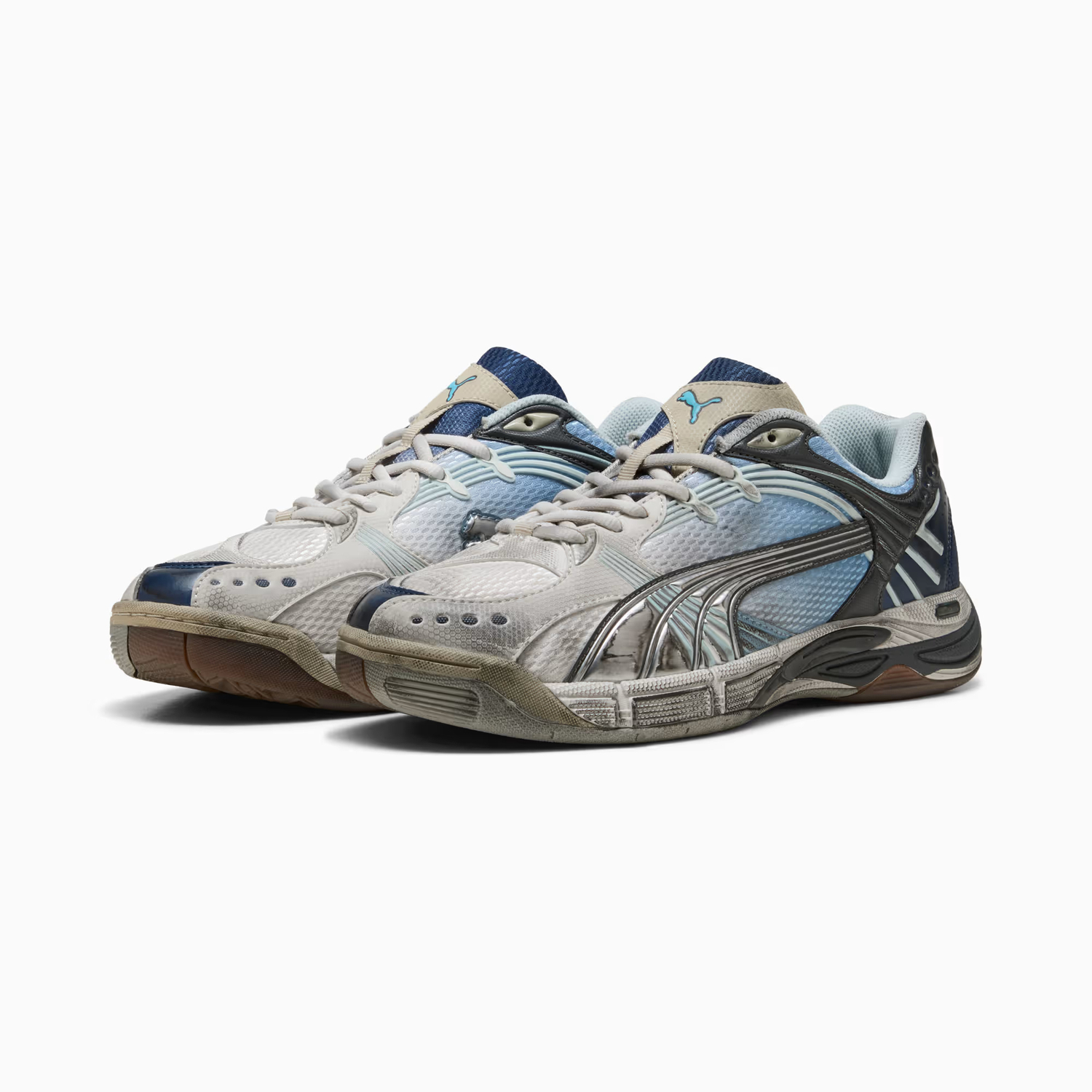 Кроссовки тренировочные PUMA Kessel Pro Unisex, серые — фото 4