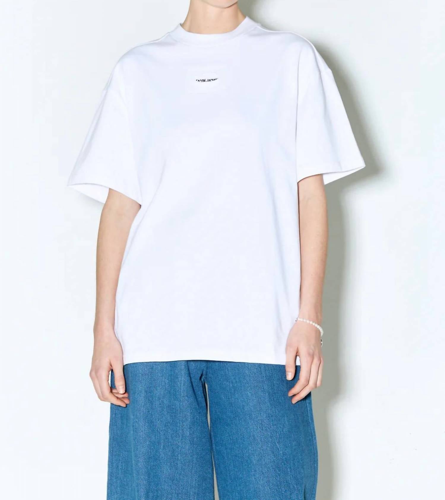 

Футболка Timour белая Facon Jacmin