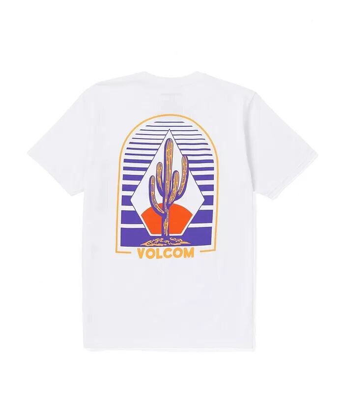 

Мужская футболка Kacked US с коротким рукавом Volcom, белый