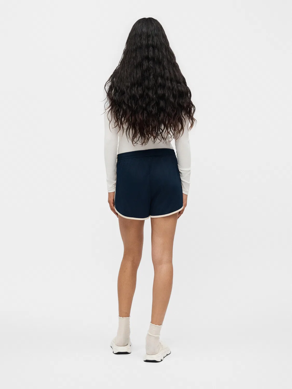 Шорты Adidas Originals Regular Pants SPRINTER темно-синего цвета — фото 3