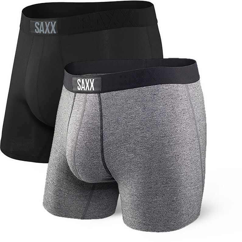 

Набор мужских боксеров Vibe, 2 шт Saxx Underwear, черный