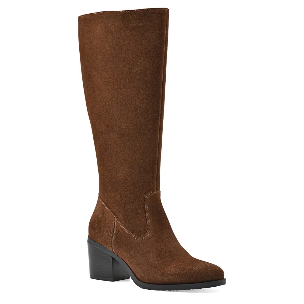 Сапоги до колена на блочном каблуке Tater White Mountain, цвет hazel suede