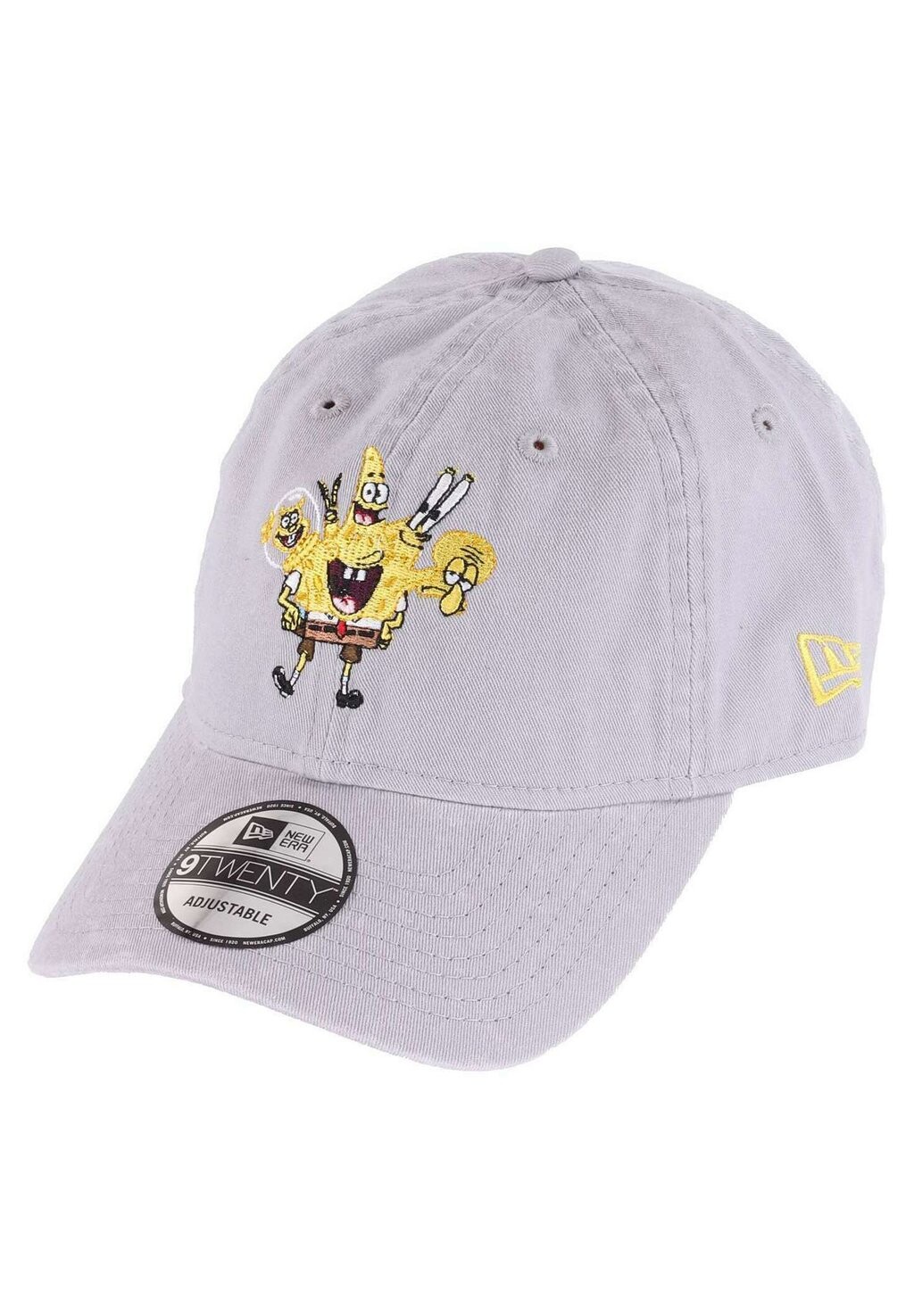 

Бейсболка SPONGEBOB SQUAREPANTS SARCASTIC SPONGEBOB TWENTY UNSTRUCTU New Era, цвет grau