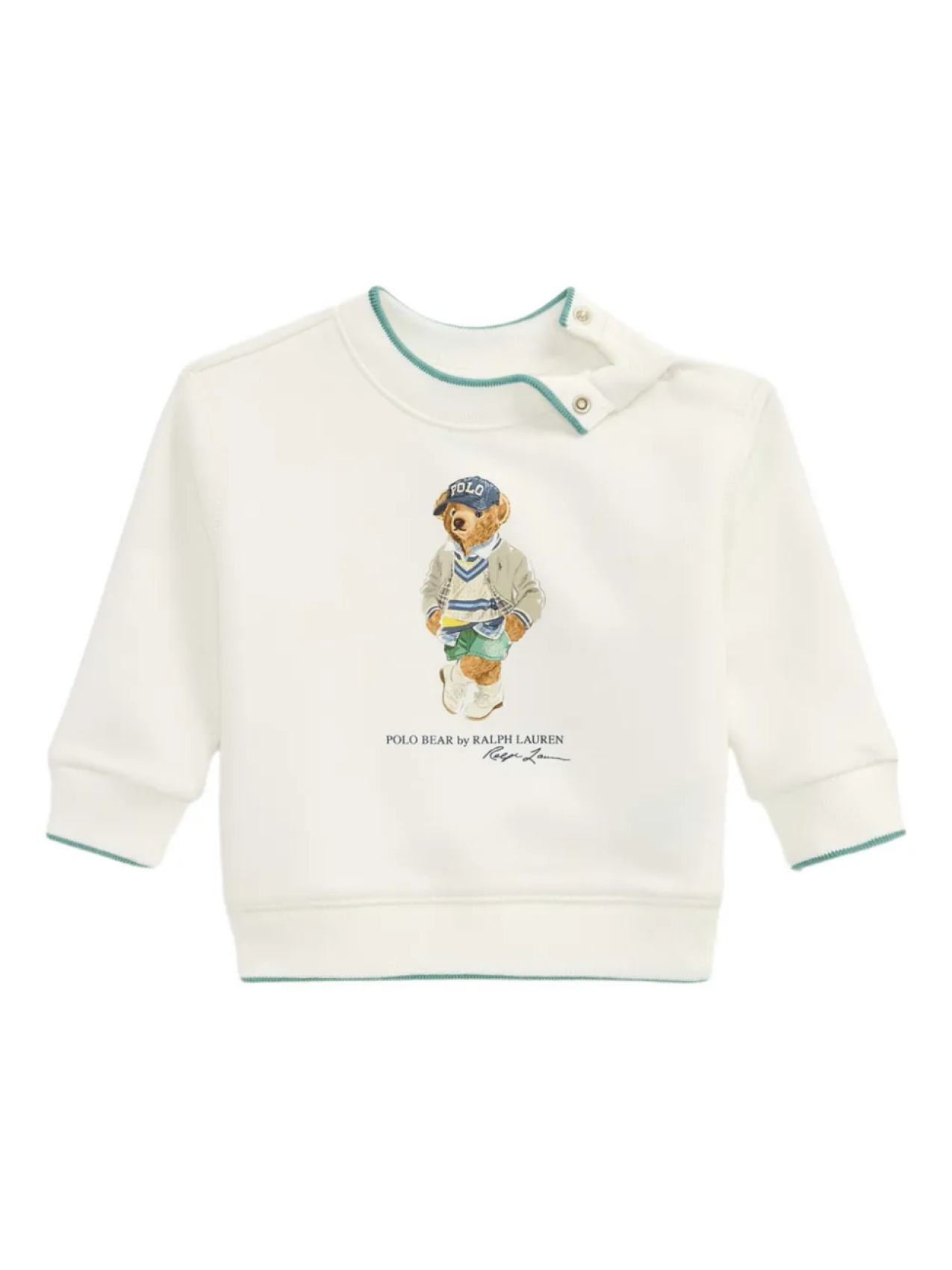 

POLO RALPH LAUREN KIDS толстовка с логотипом, белый