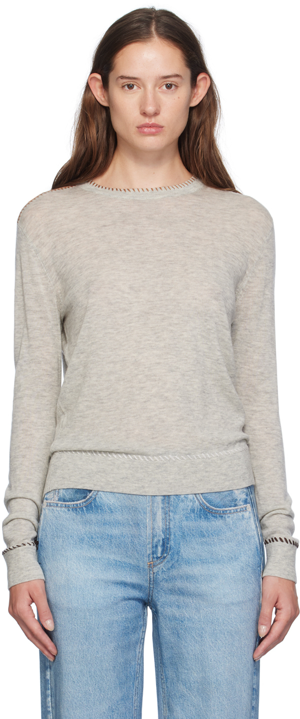 

Серый свитер Indie Crew rag & bone
