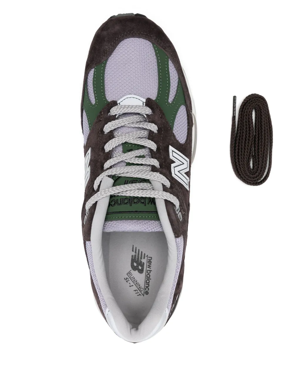 Кроссовки 991v2 NEW BALANCE, фиолетовый — фото 4