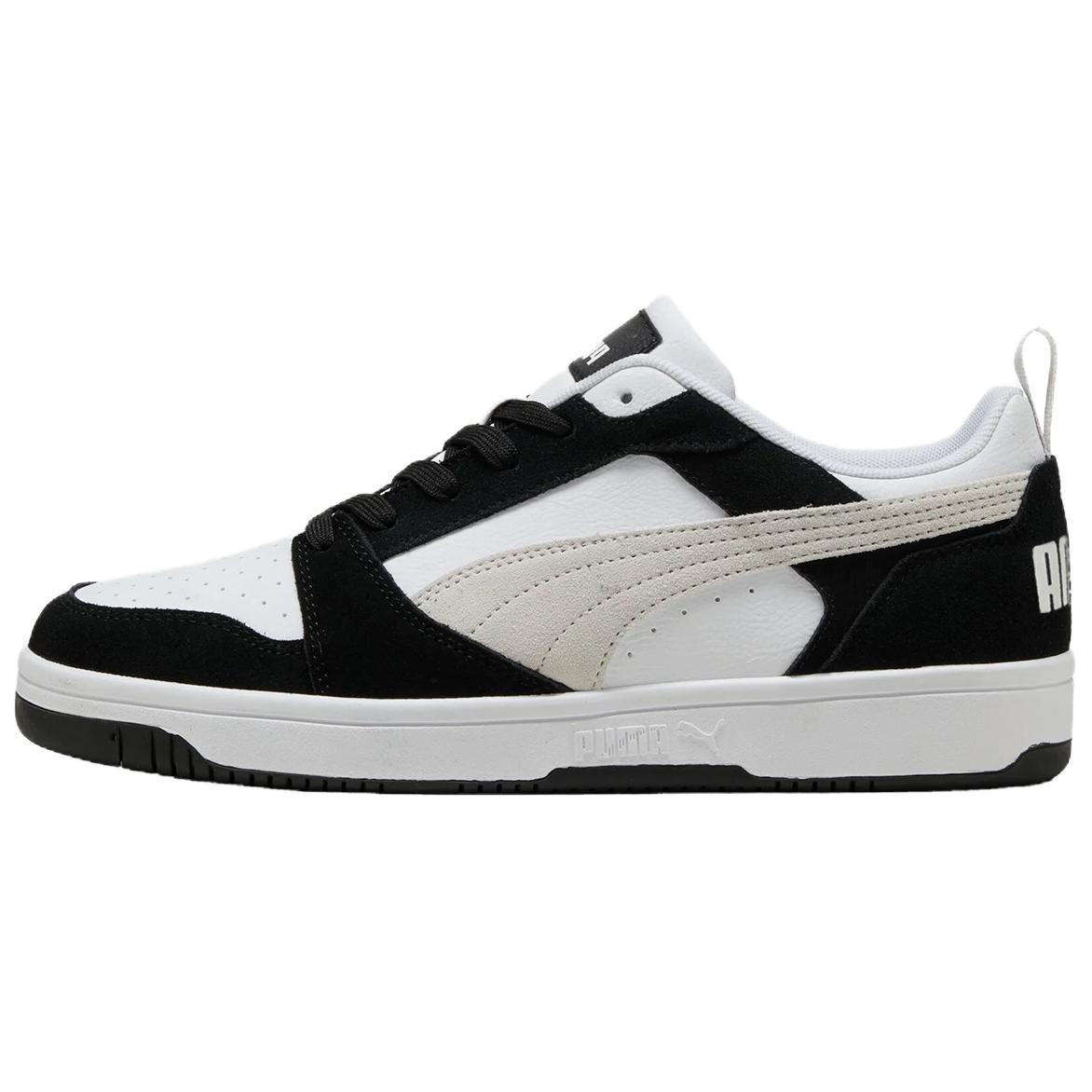 

PUMA Кроссовки для скейтбординга Rebound V6 Low Top, мужские, черно-белые