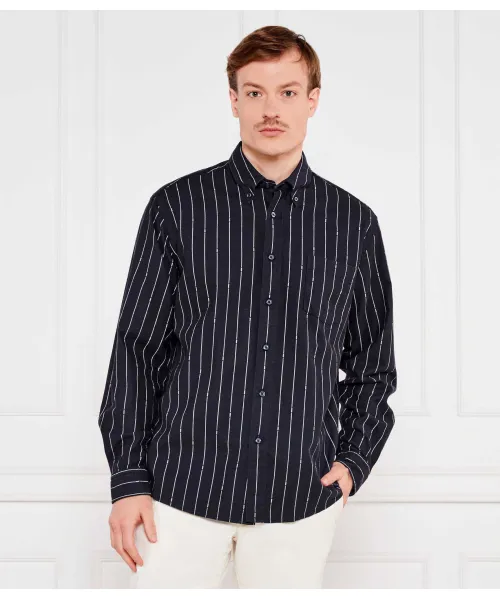 

Рубашка Ламби_2_м Relaxed fit Boss Orange, синий