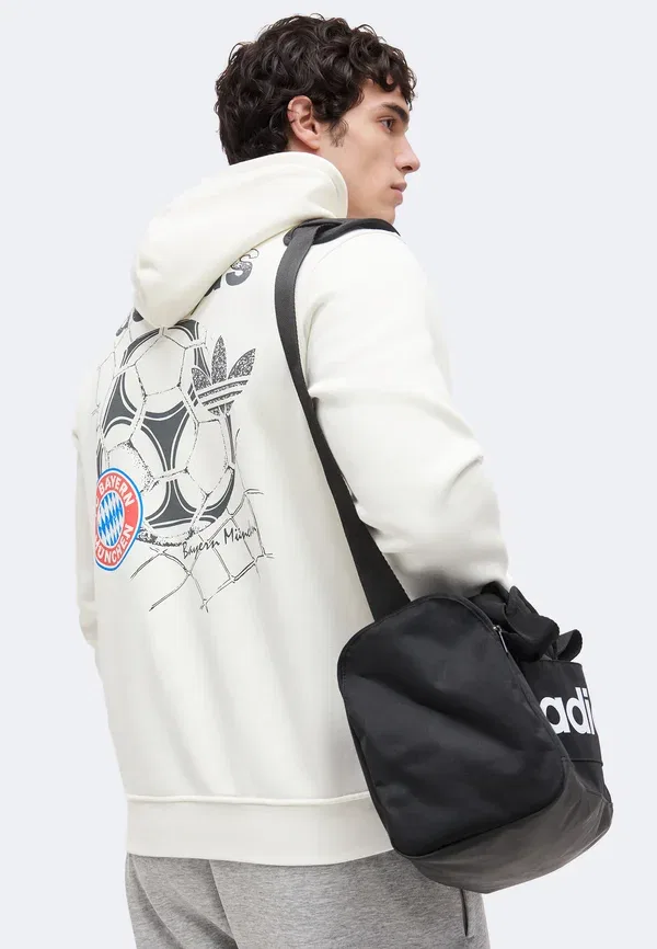 Толстовка с капюшоном Adidas Originals FC Bayern Muenchen Graphic Hoodie Club Wear, основной белый — фото 4