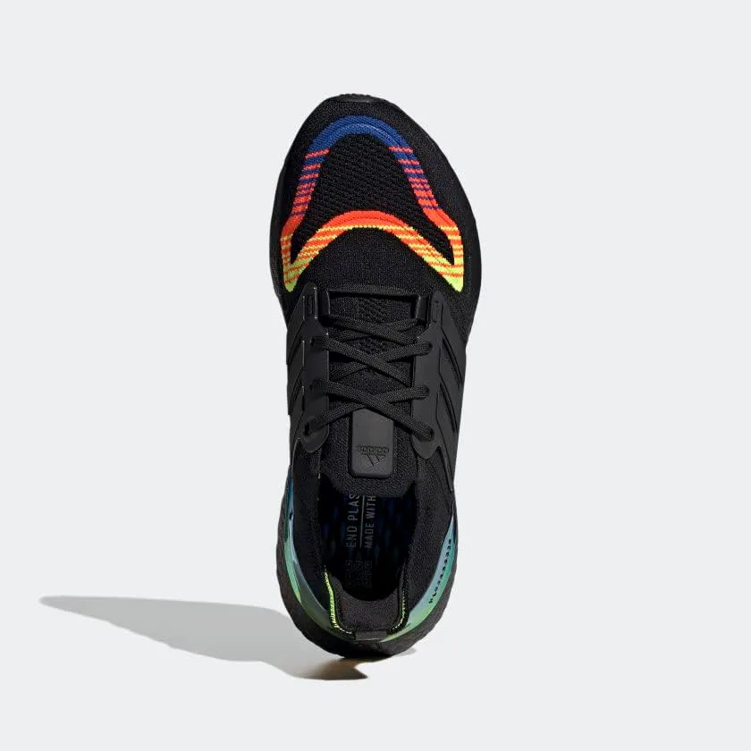 Мужские кроссовки Adidas Ultraboost 22 Heat.rdy для бега, черный/синий — фото 3