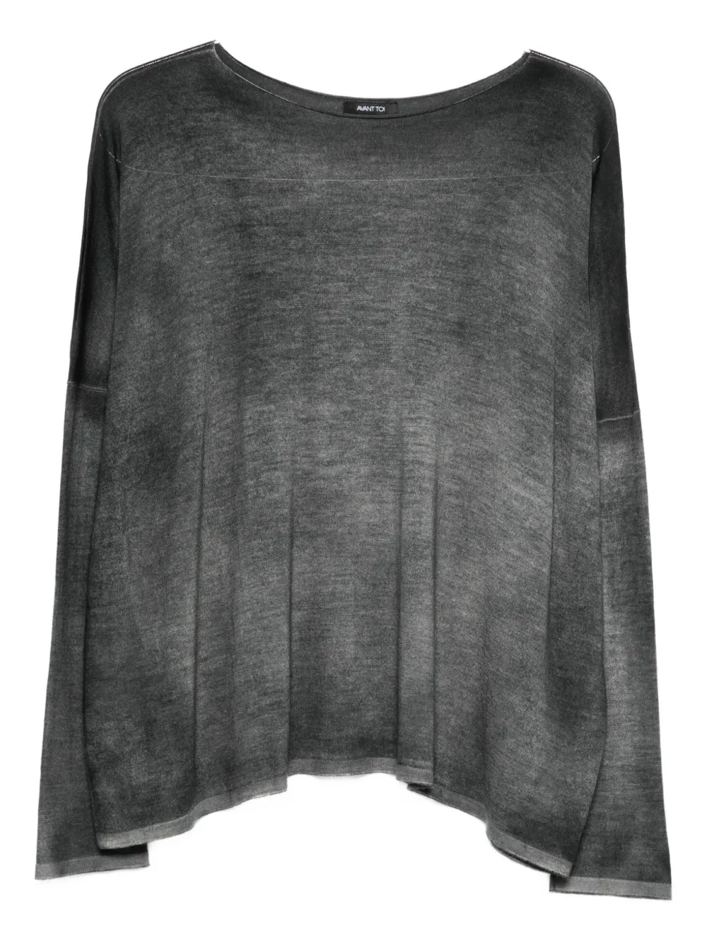 

Топ с длинными рукавами Avant Toi, серый