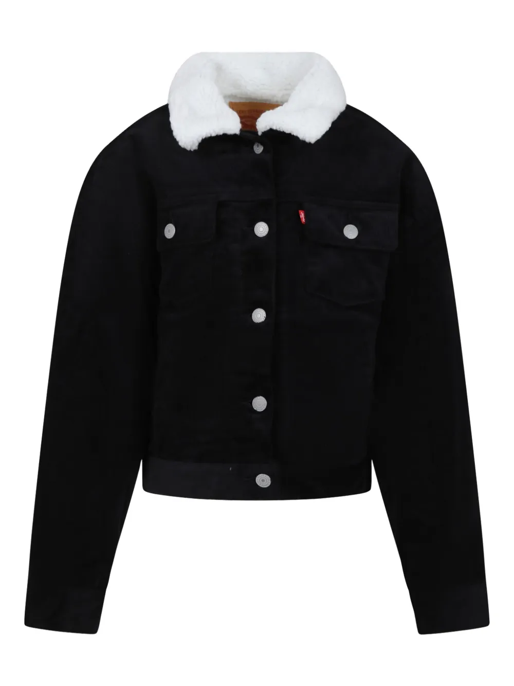 

Куртка с контрастным воротником Levi's Kids, черный